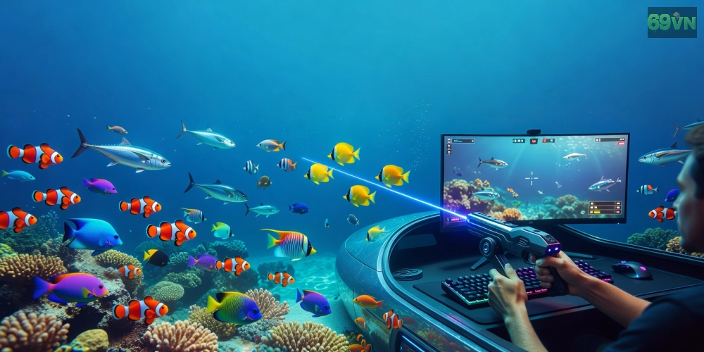 Khám phá khái niệm bắn cá miễn phí 69vn với hình ảnh minh họa sống động đại dương game