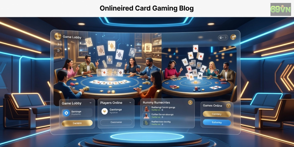 Khái niệm game bài online 69vn được minh họa qua giao diện chơi hấp dẫn