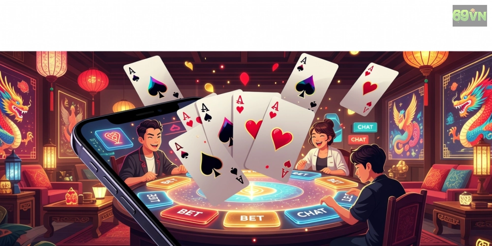 Giới thiệu tổng quan về game bài tiến lên 69vn với giao diện hiện đại và tính năng nổi bật